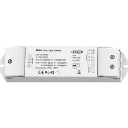 Dimmer Ασύρματο Led 145-71602 DA4-L 5Ax4CH 12-48VDC IP20 17,5x5x2,3cm White Eurolamp