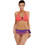 Marko Bikini Set Τριγωνάκι Ψηλόμεσο Ροζ Πολύχρωμο M-550