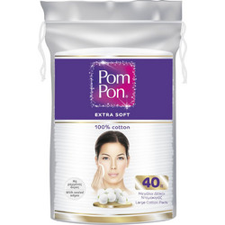 Pom Pon Extra Soft Δίσκοι Ντεμακιγιάζ 40τμχ