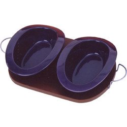 Μπωλ Πορσελάνης Μωβ σε βάση 3 τεμαχίων Galifas 08323993 - Galifas