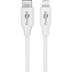 Goobay 39444 USB-C to Lightning Cable 0.5m White