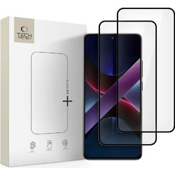 Tech Protect Γυαλί Προστασίας FIT+ 9H για XIAOMI POCO X7 PRO 5G - - ΜΑΥΡΟ