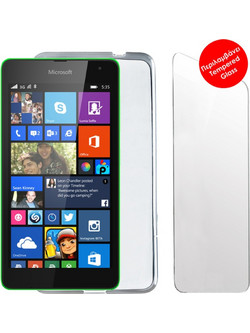 Volte-Tel Slimcolor Θήκη TPU White (Microsoft Lumia 535)