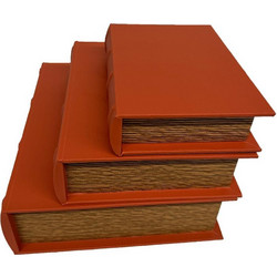 ΚΟΥΤΙ ΣΕΤ3 ''ΒΙΒΛΙΟ'' 27X22X7/22X17X5.5/17.5X12.5X4ΕΚ
