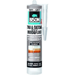 BISON WOOD SEALANT ΣΚΟΥΡΟ ΓΚΡΙ 300ml NL12 (6311317)