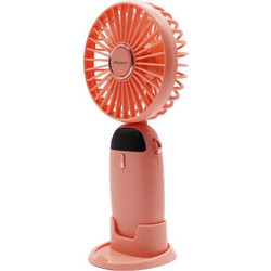 Primo Ανεμιστήρας Mini 3.5'' 9cm Ροζ Επαναφορτιζόμενος - (PRMF-80694)