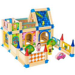 Σετ Ξύλινα Τουβλάκια Ecotoys MA429