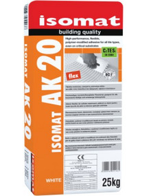 ISOMAT AK-20 ΚΟΛΛΑ ΠΛΑΚΙΔΙΩΝ 5kg - ISOMAT