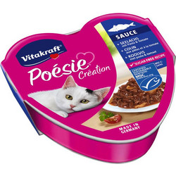 Vitakraft Poesie Sauce Coalfish with Pasta & Tomato 85gr