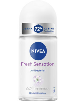 Nivea Fresh Sensation Γυναικείο Αποσμητικό Roll On 72h 50ml