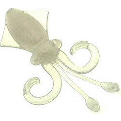 Nerd Fishing Καλαμάρια Σιλικόνης Τεχνητό Δόλωμα Pearl White
