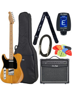 Harley Benton TE-52 NA LH Vintage Ser Bundle