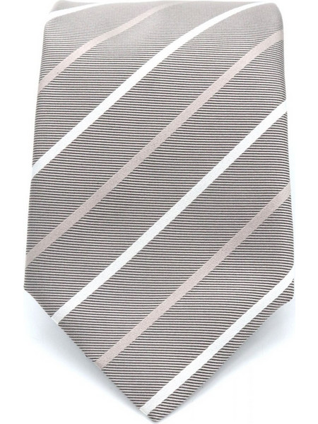 BOSS ΓΡΑΒΑΤΑ ΡΙΓΕ H-TIE 7.5 253 ΜΠΕΖ-ΓΚΡΙ