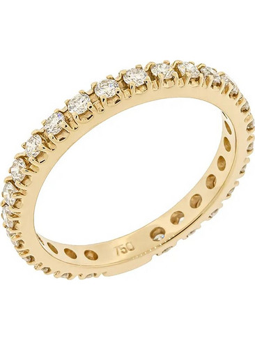 Million Diamonds Γυναικείο Δαχτυλίδι Σειρέ Ολόβερο από Xρυσό 18K με Διαμάντι RL22812