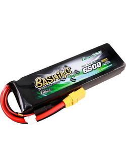 Gens ace G-Tech 6500mAh 11.1V 60C 3S1P Lipo Battery Pack with XT90-Bashing Series