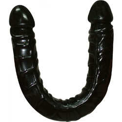 You2Toys Ultra Dongs Διπλό Dildo 43cm Μαύρο