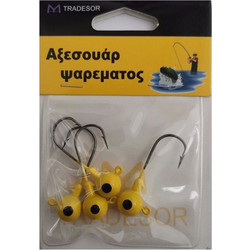 Μολυβοκεφαλές με Αγκίστρι 3.5gr 5τεμ