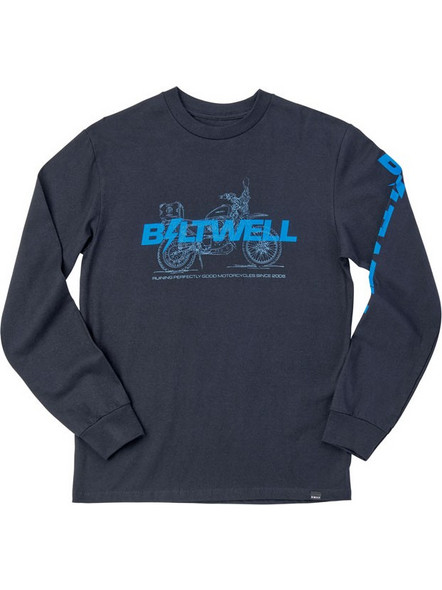 Biltwell Μακρυμάνικη Μπλούζα ADVXL μαύρη | Longsleeve t-shirt black