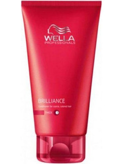 Wella Brilliance Thick Hair Conditioner 200ml