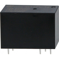 RELAY MINI 1P 12V DC 10A Q14FL-1Z-DC12V ZHN Τεμάχια:25 01.077.0864