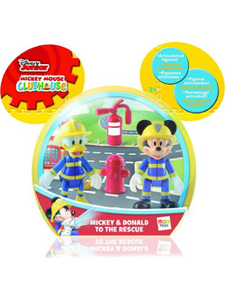 AS Company Mickey & Donald Σετ 2 Φιγούρες Διάσωσης 1003-81908
