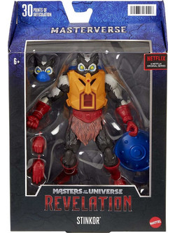 Mattel Masters of the Universe: Revelation Masterverse Stinkor Φιγούρα Δράσης για 6+ Ετών 18cm