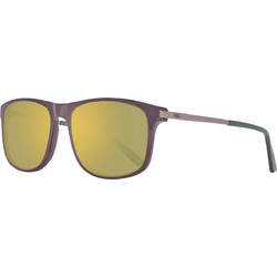 Helly Hansen HH5016 C02 Ανδρικά Γυαλιά Ηλίου Τετράγωνα Μεταλλικά Μαύρα με Κίτρινο Polarized Φακό