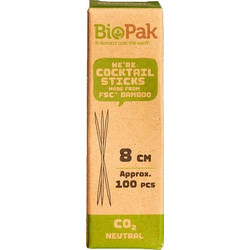 Οδοντογλυφίδες απο Bamboo - Duni - 100τμχ