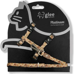 Glee Σαμαράκι Γάτας με Λουρί Harness/Leash Cookie Boo One size