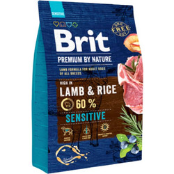 Brit Premium By Nature Adult Sensitive with Lamb & Rice 3kg