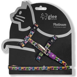 Glee Σαμαράκι Γάτας με Λουρί Harness/Leash Paw Garden One size