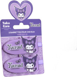 Hello Kitty Kuromi pack 2 hair clips 12 Τεμ