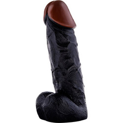 ToyJoy Prince of Namibia Ρεαλιστικό Dildo με Βεντούζα & Όρχεις 20cm Μαύρο