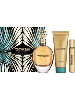 Roberto Cavalli W Set - EdP 75 ml + b/lot 100 ml + EdP 15 ml