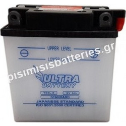 Ultra Μπαταρία Μοτοσυκλέτας YB3L-B 3Ah