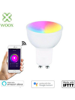 WOOX Smart WiFi LED RGBW Λάμπα Σποτ GU10- R5077