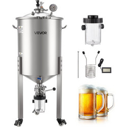 VEVOR Ζυμωτήρας Ανοξείδωτος 60L με Τροχούς & Θερμόμετρο FSSPJNJXT2FTTTFIO001V0