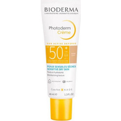 Bioderma Photoderm Sun Active Defense Color Light Αντηλιακή Κρέμα Προσώπου με Χρώμα SPF50 40ml