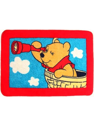 Πατάκι Μπάνιου Winnie the Pooh Αντιολισθητικό 45x65cm Πολύχρωμο