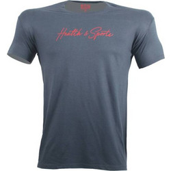 T-SHIRT BASIC Mouse Grey Με Κόκκινο Logo 21024 (H&S)