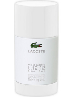 Lacoste Eau de Lacoste Blanc Ανδρικό Αποσμητικό Stick Χωρίς Αλουμίνιο 75ml