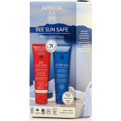 Apivita Bee Sun Safe Hydra Fresh Sunscreen SPF50 100ml & After Sun 100ml
