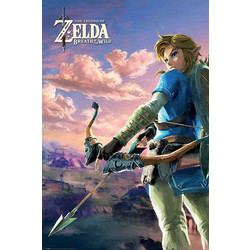 Αφίσα THE LEGEND OF ZELDA BREATH OF THE WILD HYRULE SCENE Poster 61x91cm PP34041