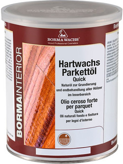 Λάδι για Παρκέ Σκληρού Κεριού 1lt Borma HARDWAX PARQUET OIL 1030 QUICK 4951-HW