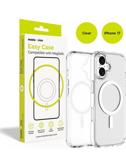Mobile Origin Hybrid MagSafe Case, clear - iPhone 17 - (MO-HYCL-IP17)