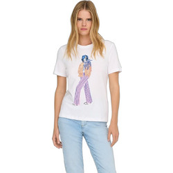 Only Celine Γυναικείο Regular T-Shirt 15368908 Λευκό