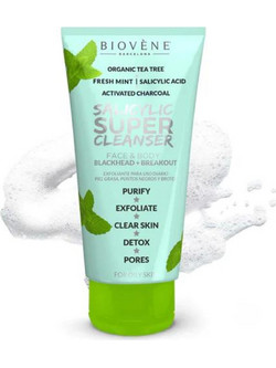 Biovene Salicylic Super Cleanser Face & Body Gel Καθαρισμού Προσώπου 200ml