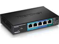 Trendnet TPE-P521ES Managed L2 Switch με 5 Θύρες Ethernet 1Gbps