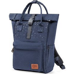 Kinderkraft Moonpack Confetti Τσάντα Αλλαξιέρα Πλάτης Denim
