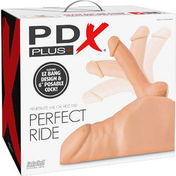 Pipedream Plus Perfect Ride Πρωκτικό Αυνανιστήρι με Dildo Natural